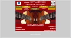 Desktop Screenshot of guitar-luthier.com